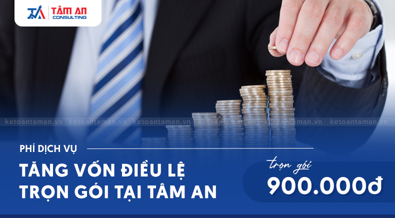 dịch vụ tăng vốn điều lệ