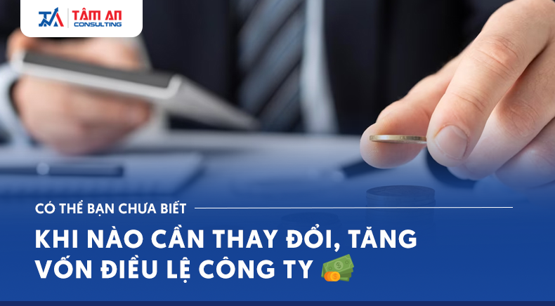 tăng vốn điều lệ