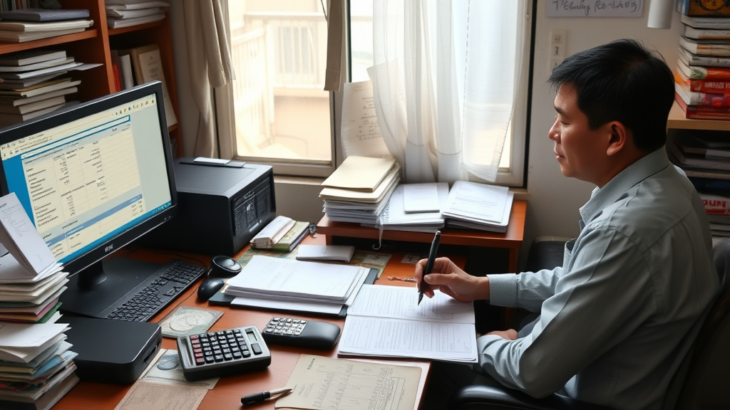 Cách tính thuế hộ kinh doanh cá thể theo phương pháp kê khai