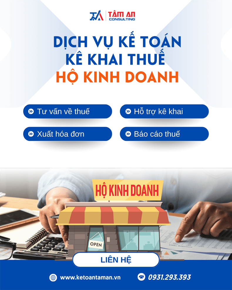 dịch vụ kê khai thuế hộ kinh doanh